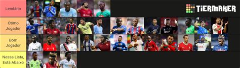 Melhores Jogadores Africanos Do S Culo Tier List Community Rankings