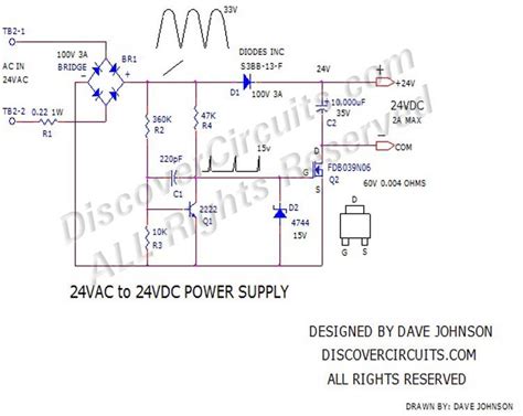 Ac Power Supply Schematic Diagram Circuit Smps Adjustable Su