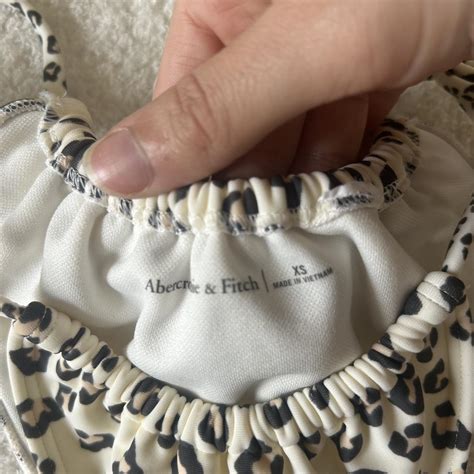 Abercrombie Cheetah Leopard Print Bikini Only Worn Depop