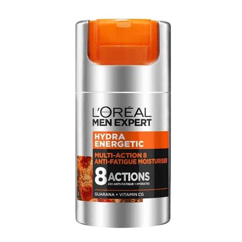 L Oreal Men Expert Hydra Energetic Multi Action 8 Moisturiser 50ml Strawberrynet Hu