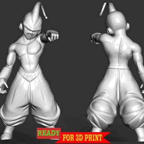 Co3d Kid Buu Dragon Ball Fanart