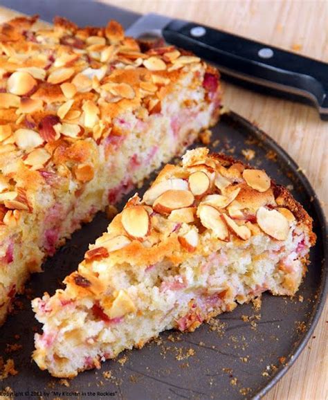 French Rhubarb Cake Victorialjames