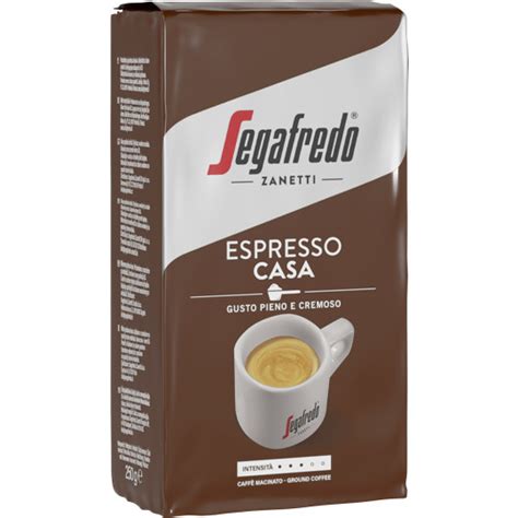 EDEKA24 Segafredo Espresso Casa Gemahlen 250G