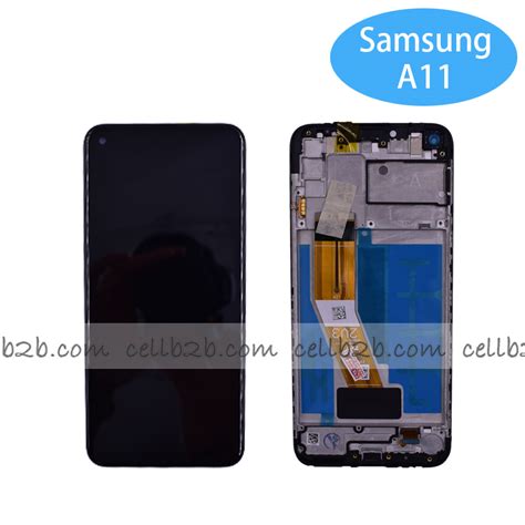 Pantalla Samsung Galaxy A A F M M F Negra Con Marco Completa