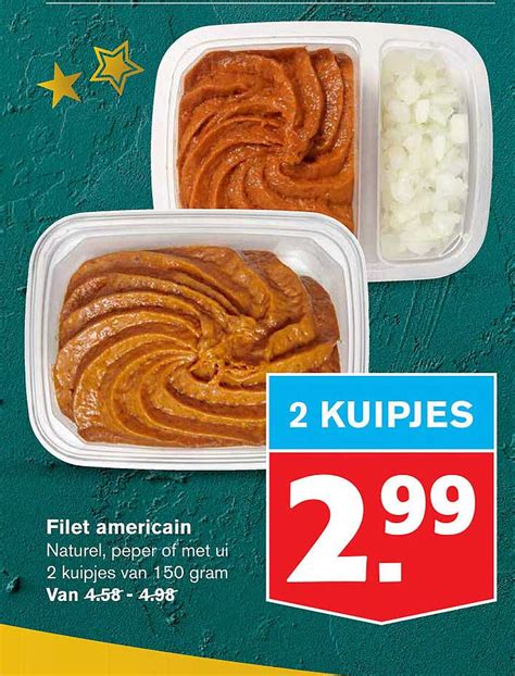 Filet Americain Aanbieding Bij Hoogvliet 1Folders Nl