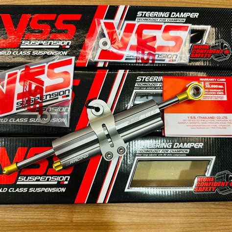 YSS MT09 V3 TRACER 900GT ORIGINAL YSS STEERING DAMPER 75MM SIAP DAMPER