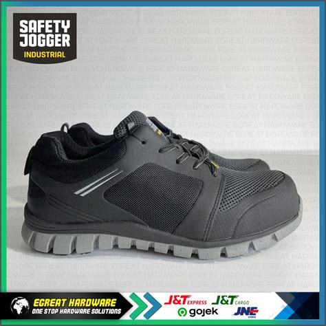 Jual Sepatu Safety Jogger Ligero Black S P Esd Src Ci Toecap Nano