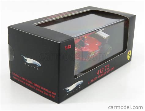 MATTEL HOT WHEELS T6286 Scale 1 43 FERRARI F1 412T2 N 27 NURBURGRING GP 1995 J ALESI RED