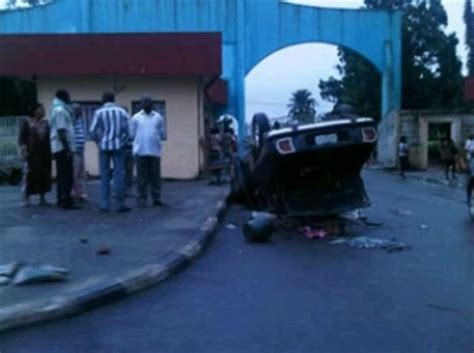 Students At The University Of Calabar Engage In Fierce Protests Over ...