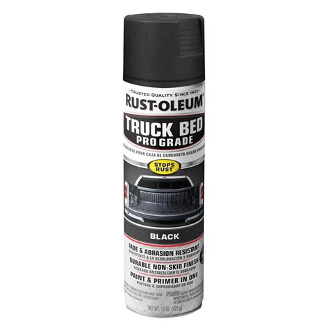 Rust Oleum Automotive 15 Oz Professional Grade Black Truck Bed Coating