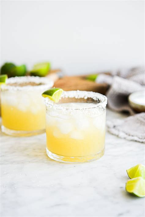 How To Make A Margarita At Home Fed And Fit Recipe Fresh Margarita Recipe Recipes