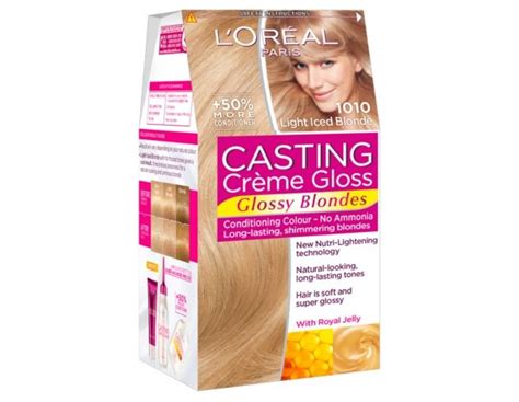 Casting Creme Gloss 1010 Light Iced Blonde Image Type 1 Temporary Hair Color Semi Permanent