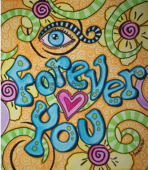 081225eye Forever Love You Singleton Hippie Art A Photo On Flickriver