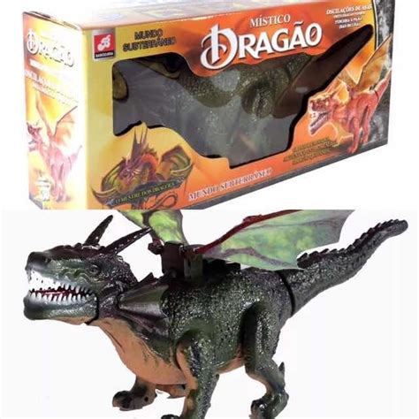 Dragao Dinossauro Bate As Asas Anda O Mistico Som E Luz Colors A