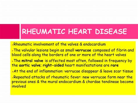 Ppt Rheumatic Fever And Rheumatic Heart Disease Powerpoint Presentation Id 7008718