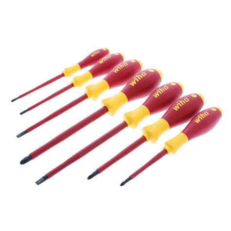 Wiha Insulated 7 Piece Insulated Set Set Screwdriver Set At
