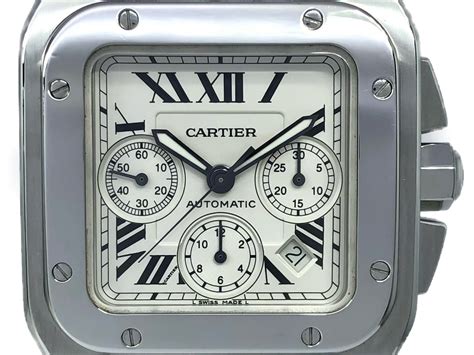 Cartier Santos 100 Xl Chronograph 2740 – Watchway – Luxury Watches