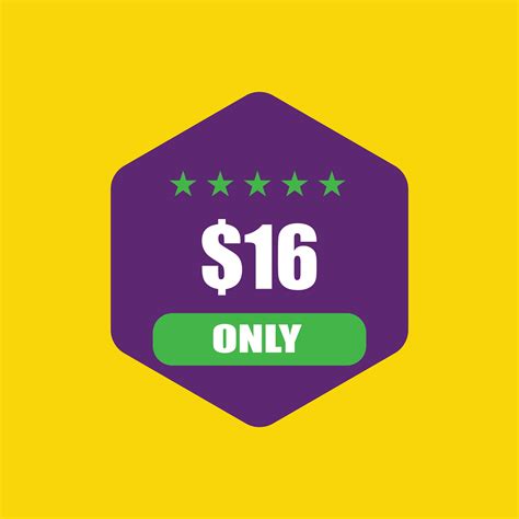 16 Dollar Only Icon 26505154 Vector Art At Vecteezy