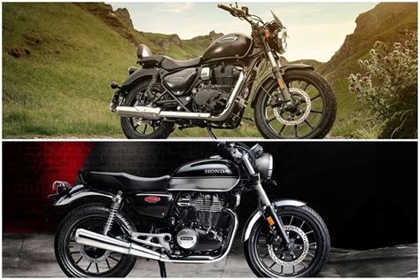 Royal Enfield Meteor 350 Vs Honda Hness Cb350 Specs Features Price Bike News The