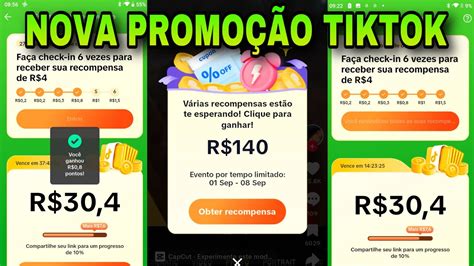 TIKTOK NOVA PROMOÇÃO GANHE R 38 00 VIA PIX BUG TIKTOK NOVA PROMOÇÃO