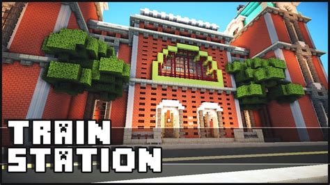 Minecraft Train Station Youtube