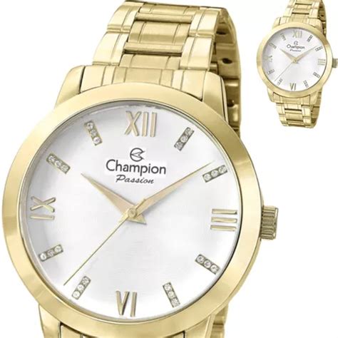 Reloj Dorado Champion Para Mujer Passion CN29169h MercadoLibre