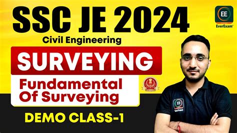 SSC JE 2024 CIVIL ENGINEERING SSC JE PRE MAINS 2024 SURVEYING