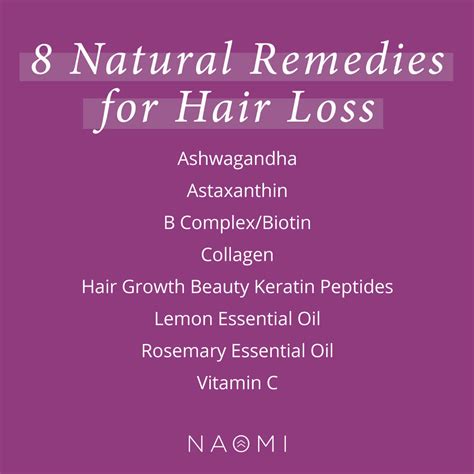 8 Natural Remedies For Hair Loss In Women Naomi Whittel