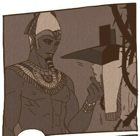 Pin By Bonhomme On Ennead Osiris Anime Egyptian Anime Drawing Styles