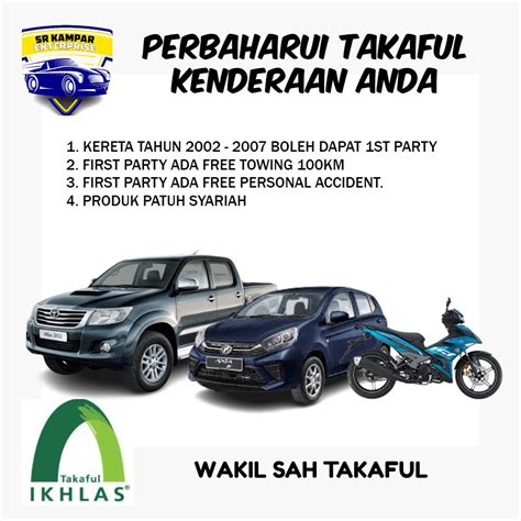 RENEW TAKAFUL DAN ROADTAX KENDERAAN Shopee Malaysia