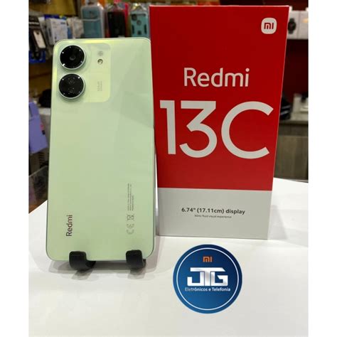 Redmi 13c 8gb Ram 256gb Armazenamento Interno Jtg Eletrônicos