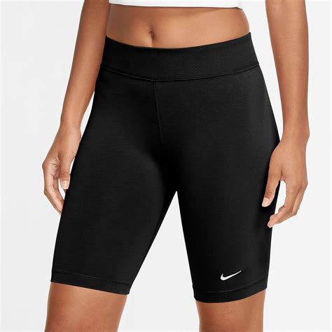 Nike Womens Sportswear Essential Midrise Plus Size Biker Shorts Academy