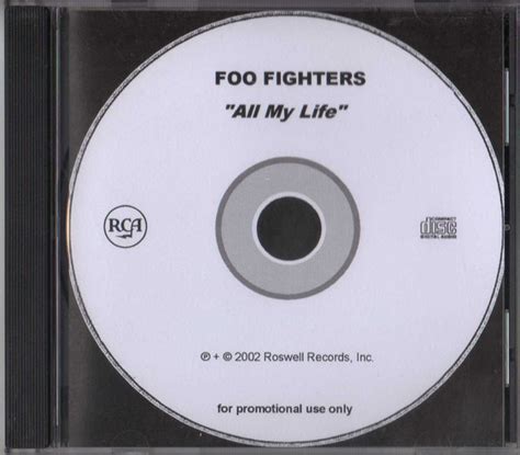 Foo Fighters – All My Life (2002, CD) - Discogs