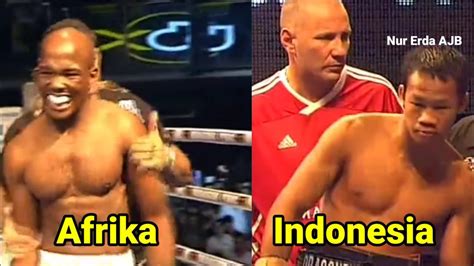 Tinju Dunia Daud Yordan Vs Petinju Berjuluk Tsunami Petinju Afrika