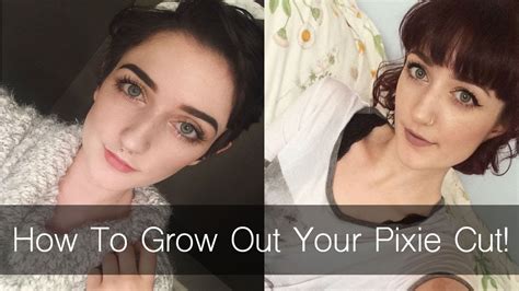 How To Grow Out Your Pixie Cut Tips And Tricks Youtube