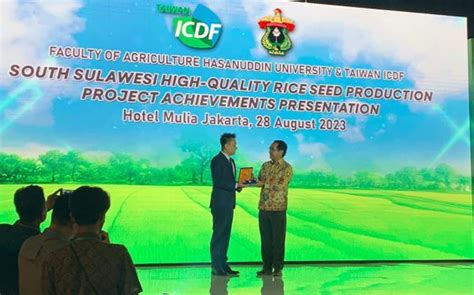 Unhas Makassar Gandeng Icdf Kembangkan Varietas Padi Unggul