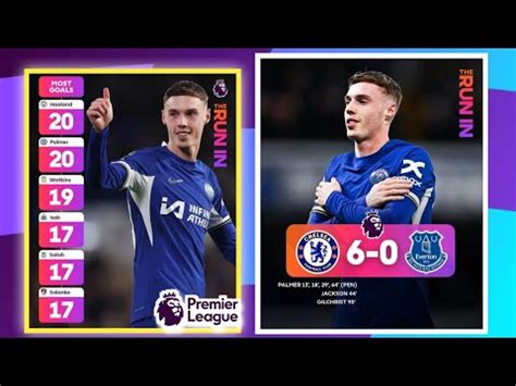 Premier League Palmer Scores Four As Chelsea Thrash Everton Epl