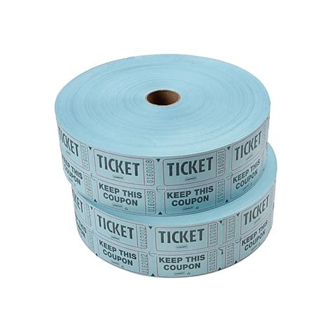 Staples Double Ticket Roll, 2000/Roll, 2 Rolls/Pack (19164) | Staples