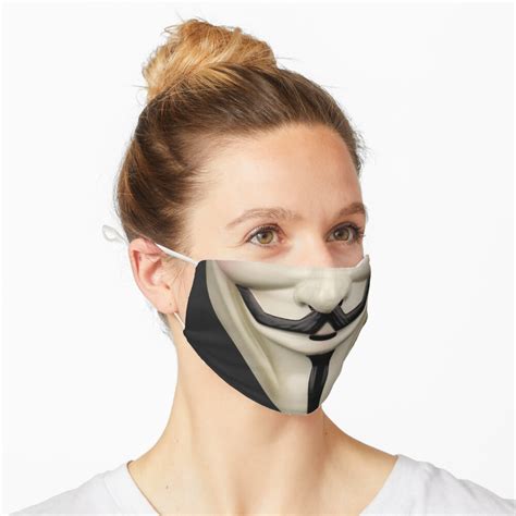 "Guy Fawkes Mask" Mask for Sale by Square-Jane | Redbubble