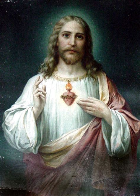 Il Sacro Cuore Di Ges Jesus Sacred Heart Jesus Pictures Catholic