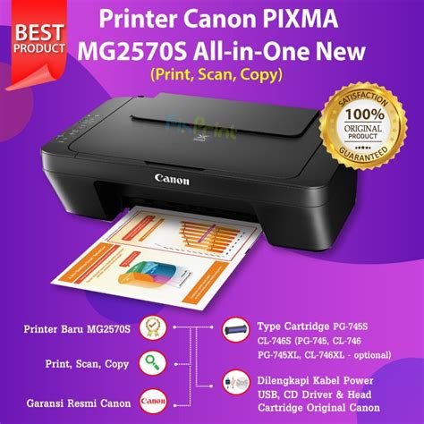 Jual Printer Canon PIXMA MG2570S MG 2570s MG2577S MG 2577s E410 E 410