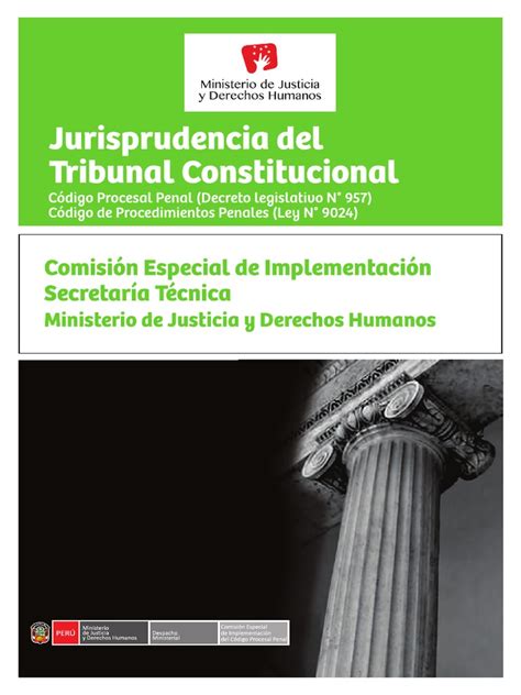 Jurisprudencia Del Tribunal Constitucional Jurisprudência Direito