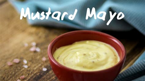 Mustard Mayo Recipe Quick Youtube