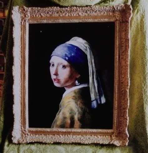 La Jeune Fille La Perle D Apr S Vermeer Artkarel