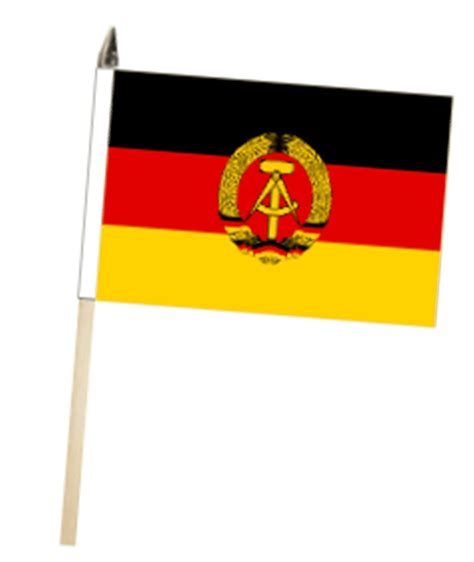 East Germany GDR 1959 to 1990 Large Hand Waving Flag