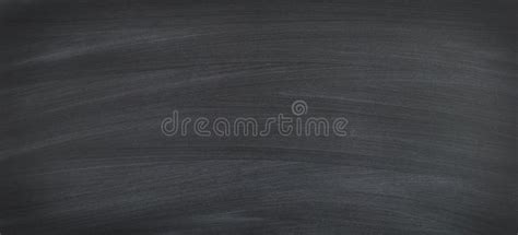 Chalk Rubbed On Blackboard For Background School Board For Text Stock