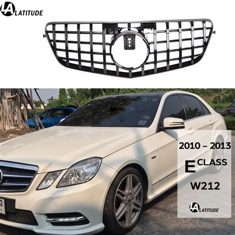 Pre Facelifted W212 Grill Panamericana GT Style Black Radiator Grille