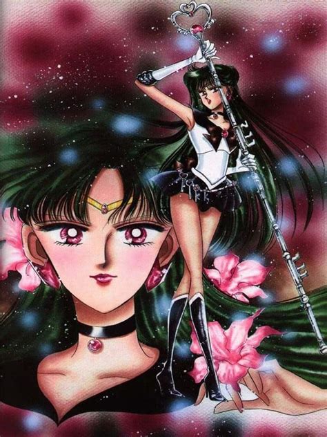 Setsuna Meiou As Sailor Pluto Artwork By Naoko Takeuchi Sailormoon