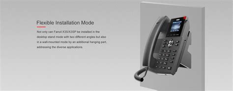 Fanvil X3S/X3SP Enterprise IP Phone – System Max