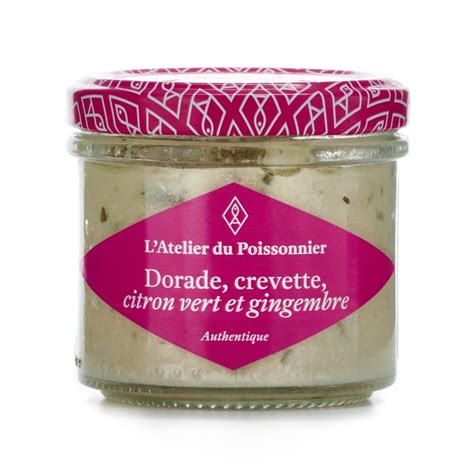 Rillettes De Dorade Crevette Citron Vert Et Gingembre